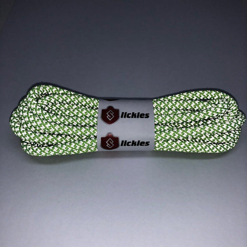 3M Reflective Rope Laces - Static Neon Green